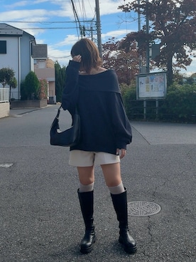 「アイテム（ソックス/靴下）」を使った、teyonnngさん（レディース・159cm・30代）の秋コーディネート