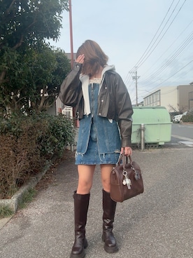 teyonnngさん(レディース・159cm)の冬コーディネート