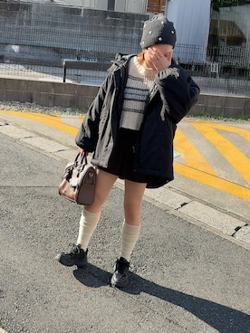 teyonnngさん(レディース・159cm)の冬コーディネート