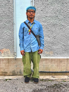 「アイテム（その他トップス）」を使った、wanz87さん（メンズ・160cm）の秋コーディネート