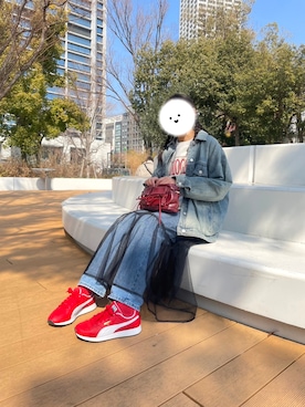 「classicalelf（クラシカルエルフ）のアイテム（スカート）」を使った、アーモンドさん（レディース・164cm）の春コーディネート