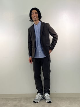 舩田（funata）さん（メンズ・180cm）の秋コーディネート