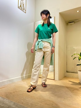 BRICK＆SONS アトレ川崎店さん（レディース・165cm）の夏コーディネート