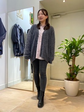 「BRICK & SONS（ブリックアンドサンズ）のアイテム」を使った、BRICK＆SONS アトレ川崎店さん（レディース・158cm）の秋コーディネート