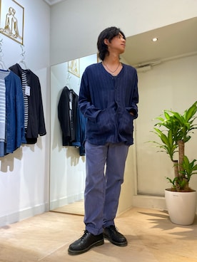 「BRICK & SONS（ブリックアンドサンズ）のアイテム」を使った、BRICK＆SONS アトレ川崎店さん（メンズ・166cm）の秋コーディネート