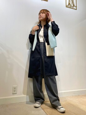 「BRICK & SONS（ブリックアンドサンズ）のアイテム」を使った、BRICK＆SONS アトレ川崎店さん（レディース・157cm）の秋コーディネート