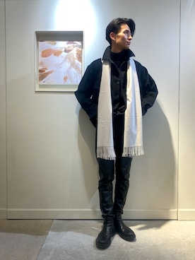 「BRICK & SONS（ブリックアンドサンズ）のアイテム」を使った、BRICK＆SONS アトレ川崎店さん（メンズ・173cm）の冬コーディネート