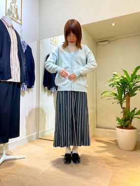 「BRICK & SONS（ブリックアンドサンズ）のアイテム」を使った、BRICK＆SONS アトレ川崎店さん（レディース・165cm）の秋コーディネート