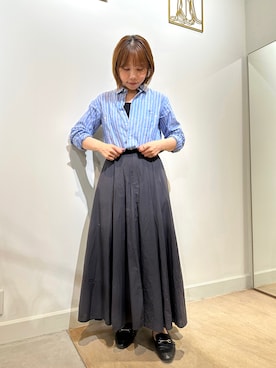 「BRICK & SONS（ブリックアンドサンズ）のアイテム」を使った、BRICK＆SONS アトレ川崎店さん（レディース・157cm）の秋コーディネート