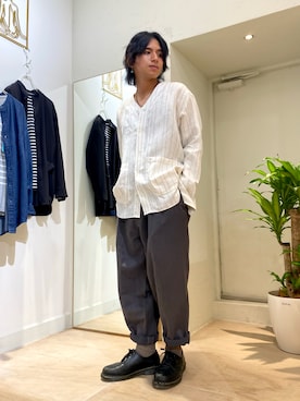 「BRICK & SONS（ブリックアンドサンズ）のアイテム」を使った、BRICK＆SONS アトレ川崎店さん（メンズ・166cm）の秋コーディネート