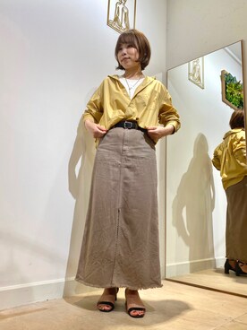 BRICK＆SONS アトレ川崎店さん（レディース・157cm）の夏コーディネート