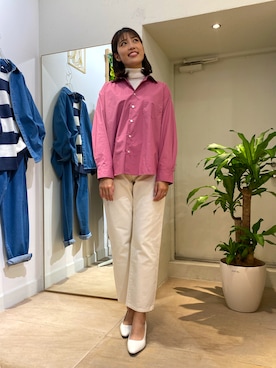 「BRICK & SONS（ブリックアンドサンズ）のアイテム」を使った、BRICK＆SONS アトレ川崎店さん（レディース・170cm）の冬コーディネート