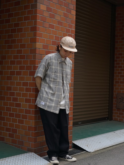 トップス Schott / ombre plaid S/S shirts OMBRE PLAID SS SHIRT/オンブレ チェック 半袖シャツ | Schott