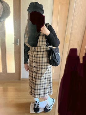 「アイテム（キャスケット）」を使った、yuriacomさん（レディース・161cm）の秋コーディネート