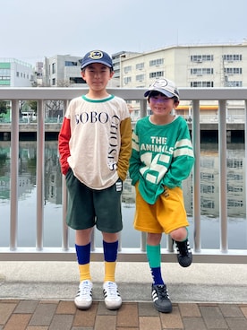 あおりゅーさん（キッズ・120cm）の春コーディネート