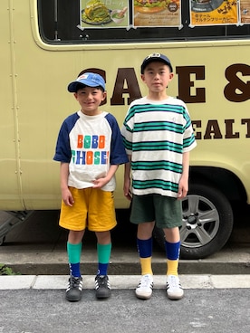 あおりゅーさん（キッズ・120cm）の春コーディネート