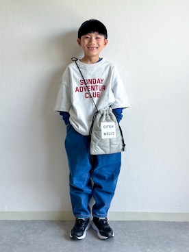 あおりゅーさん（キッズ・120cm）の春コーディネート
