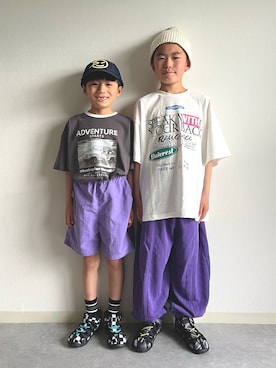 あおりゅーさん(キッズ・120cm)の春コーディネート