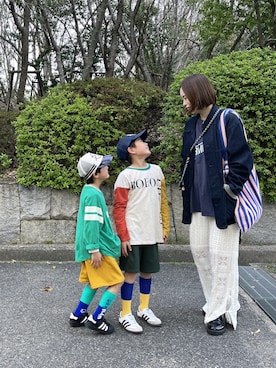 あおりゅーさん（キッズ・120cm）の春コーディネート