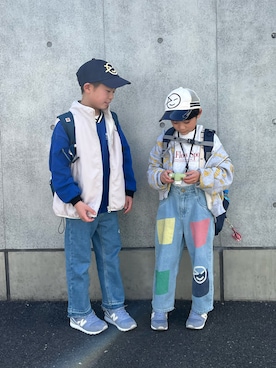 あおりゅーさん（キッズ・110cm）の春コーディネート