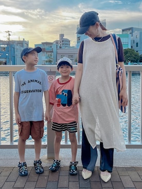 あおりゅーさん(キッズ・120cm)の夏コーディネート