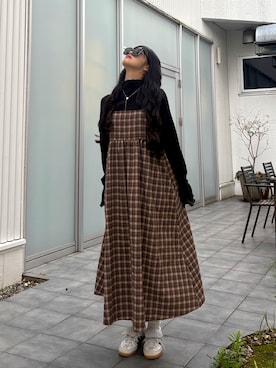 「classicalelf（クラシカルエルフ）のアイテム」を使った、saraha さん（レディース・163cm）の秋コーディネート