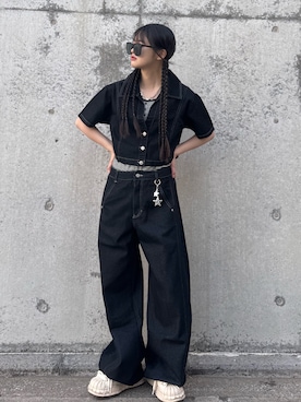 「Port（ポート）のアイテム」を使った、saraha さん（レディース・163cm）の夏コーディネート