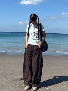saraha さん(レディース・163cm)の夏コーディネート