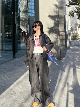 「Timberland（ティンバーランド）のアイテム」を使った、saraha さん（レディース・163cm）の春コーディネート