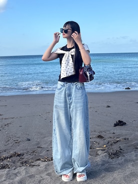 saraha さん（レディース・163cm）の夏コーディネート