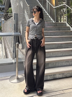 saraha さん(レディース・163cm)の夏コーディネート