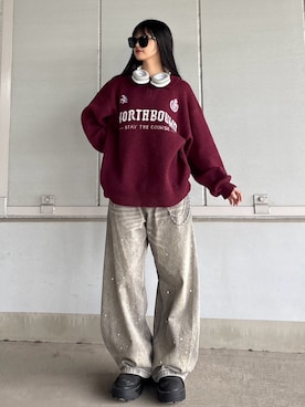 saraha さん（レディース・163cm）の秋コーディネート