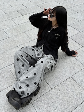 「lilful（リルフル）のアイテム」を使った、saraha さん（レディース・163cm）の秋コーディネート
