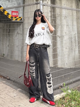 saraha さん(レディース・163cm)の夏コーディネート