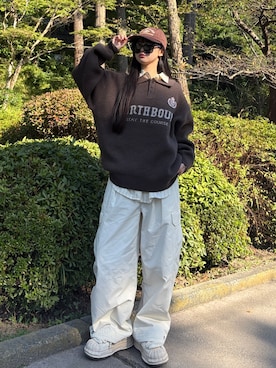 saraha さん(レディース・163cm)の秋コーディネート