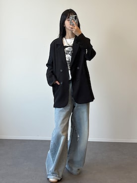 「Port（ポート）のアイテム」を使った、saraha さん（レディース・163cm）の春コーディネート