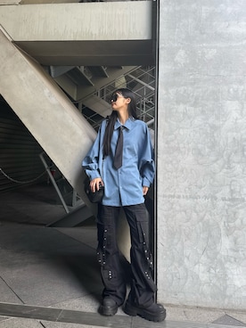 「clear（クリア）のアイテム」を使った、saraha さん（レディース・163cm）の秋コーディネート