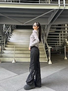 「Figments（フィグメンツ）のアイテム（トップス）」を使った、saraha さん（レディース・163cm）の秋コーディネート