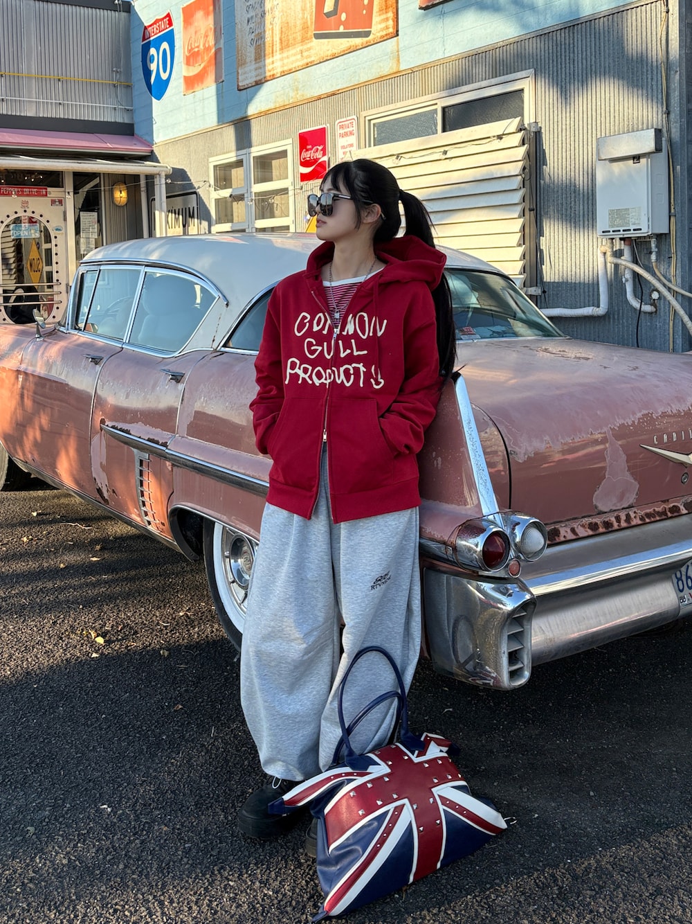 common gull products. パーカー red Mサイズ common gull products レッドパーカー 【公式通販】