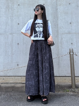 「classicalelf（クラシカルエルフ）のアイテム（パンツ）」を使った、saraha さん（レディース・163cm）の夏コーディネート