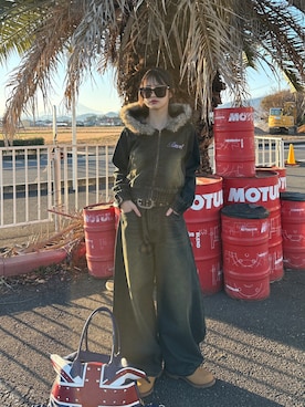 sara さん（レディース・163cm）の冬コーディネート