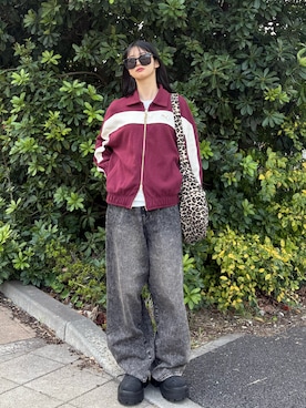 「アイテム（その他アウター）」を使った、sara さん（レディース・163cm）の秋コーディネート