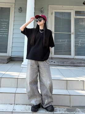 「Port（ポート）のアイテム」を使った、saraha さん（レディース・163cm）の春コーディネート