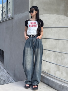 saraha さん(レディース・163cm)の夏コーディネート
