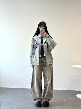 「WEGO（ウィゴー）のアイテム」を使った、saraha さん（レディース・163cm）の冬コーディネート