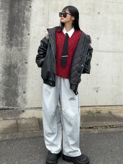 N2B合皮ジャケット（ブルゾン）｜Figments（フィグメンツ）の