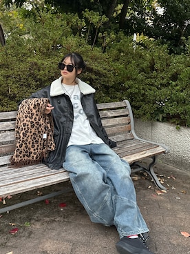 saraha さん（レディース・163cm）の冬コーディネート