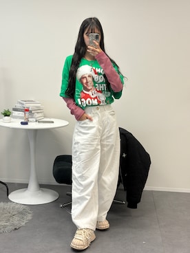 saraha さん（レディース・163cm）の冬コーディネート