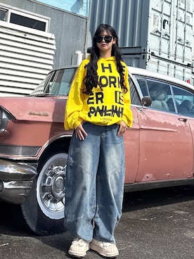 「SHEIN」｜saraha さん（レディース・163cm）の秋コーディネート