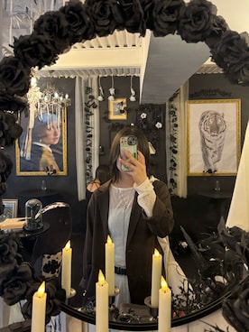 「LAUIR（ラウアー）のアイテム」を使った、momomo4869さん（レディース・167cm）の秋コーディネート